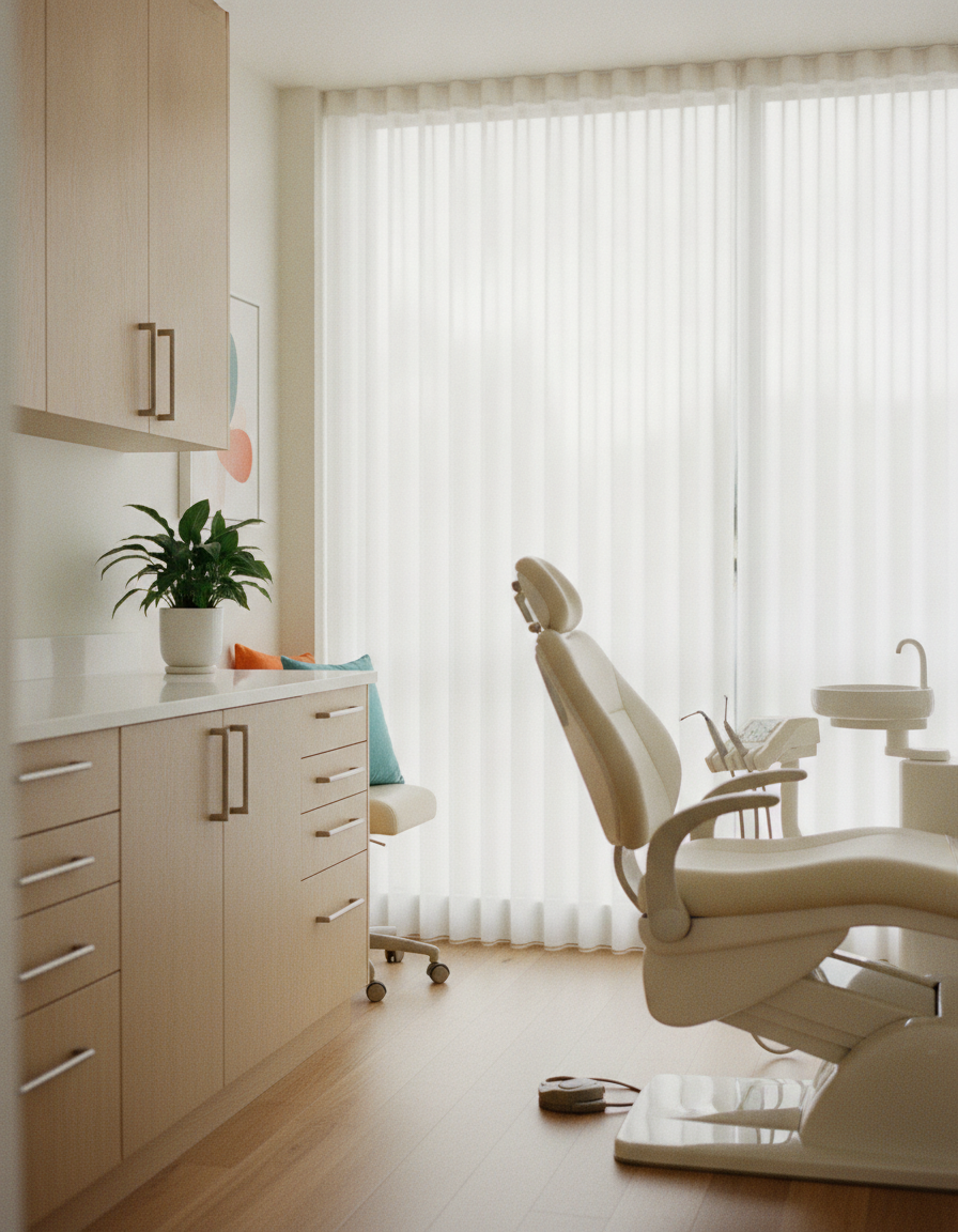 Treatment room at Tandarts Amsterdam West